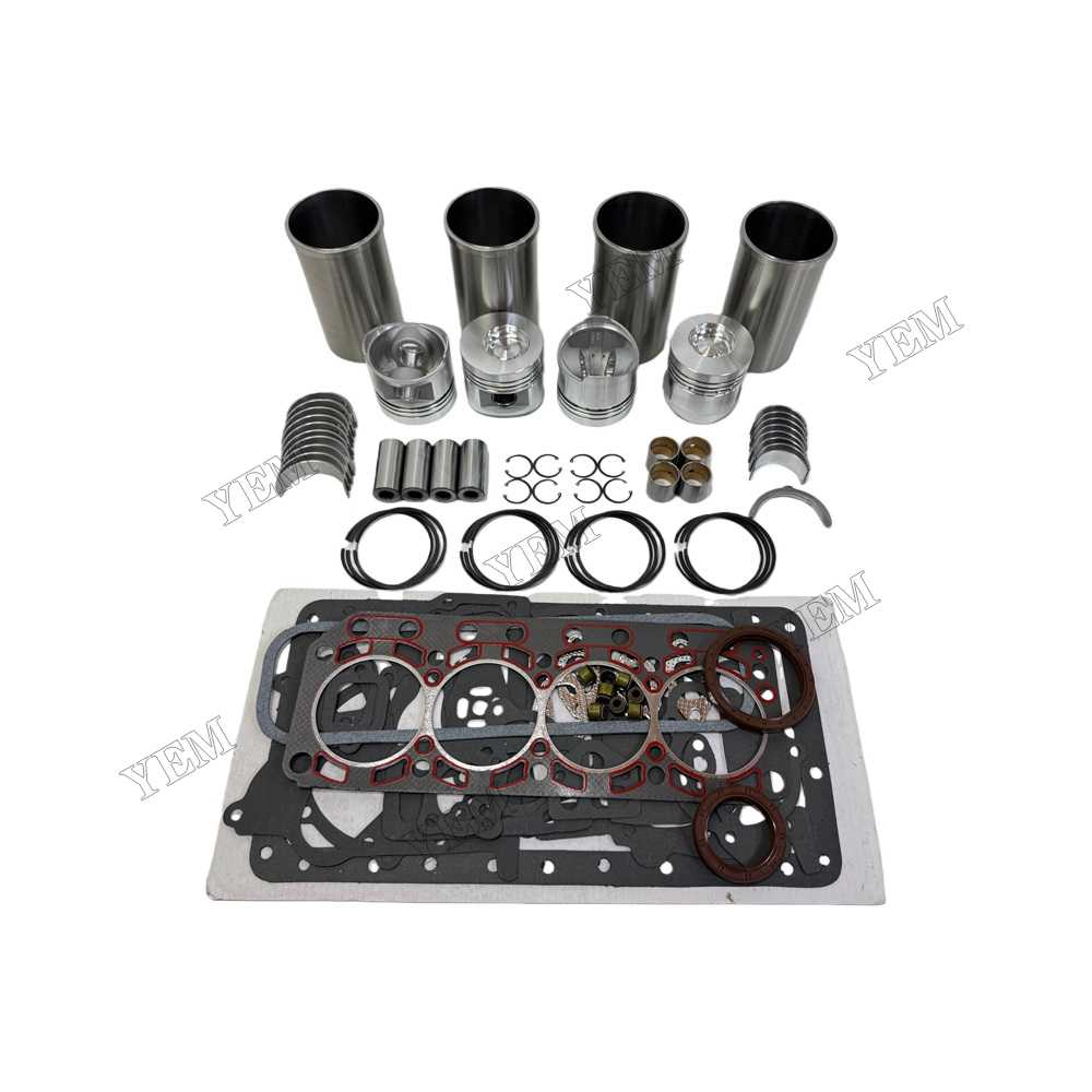 YEM Parts Overhaul Rebuild Kit With Gasket Set Bearing for YANGDONG YND490D Spare Parts