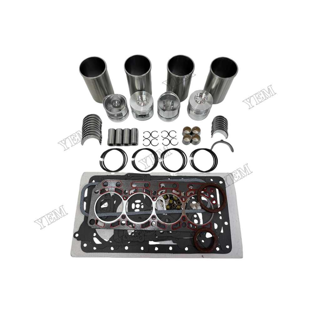 YEM Parts Overhaul Rebuild Kit With Gasket Set Bearing for YANGDONG YND490D Spare Parts