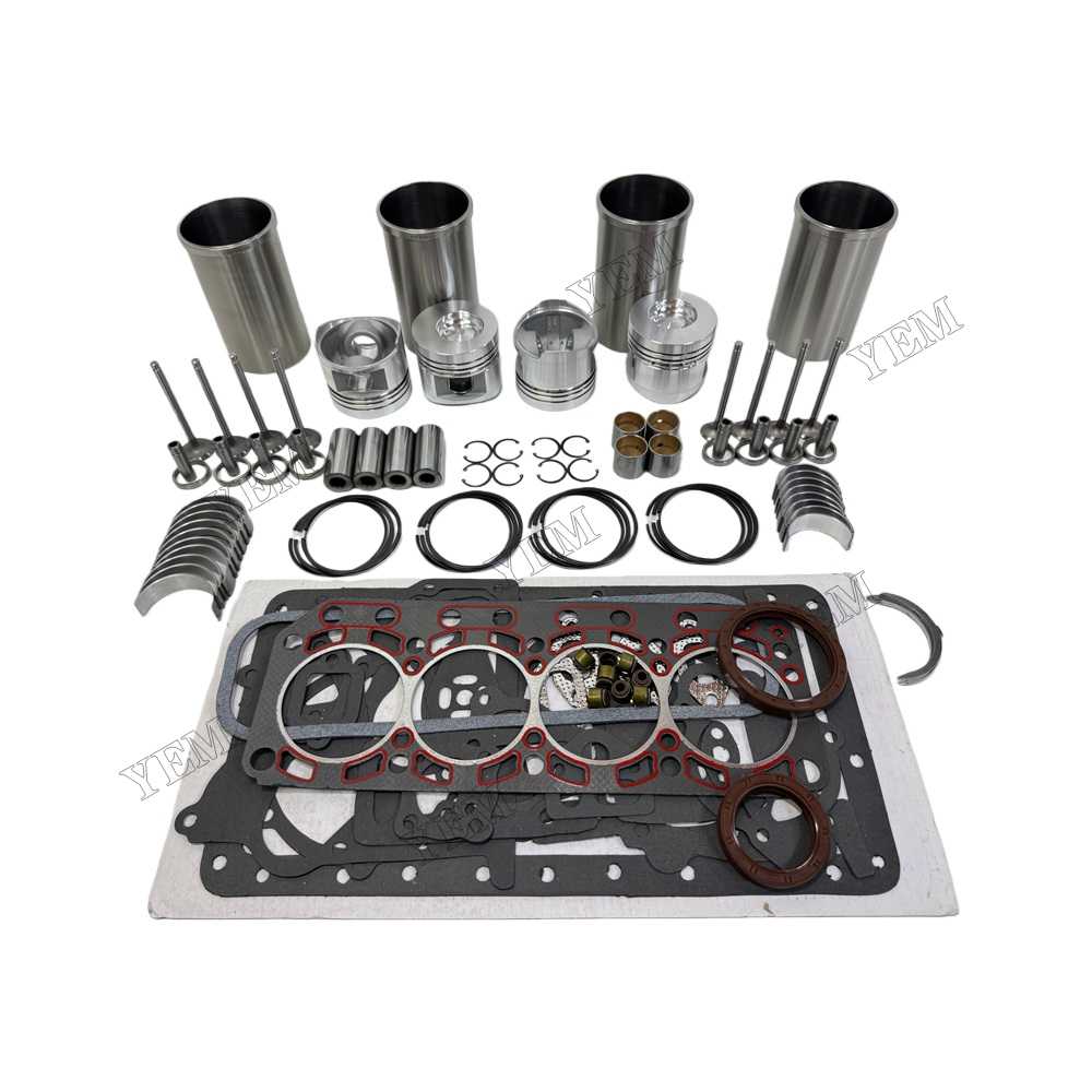 YEM Parts Overhaul Rebuild Kit With Gasket Set Bearing-Valve Train for YANGDONG YND490D For YANGDONG