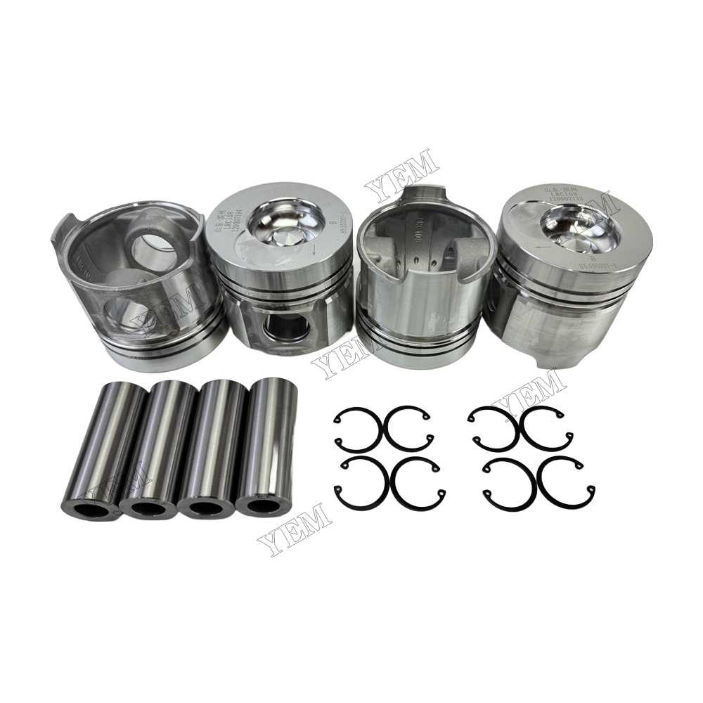YEM Parts B5.050001-1 Piston + Pin for Yuchai R4108ZY4 Diesel Engine Spare Parts For Yuchai
