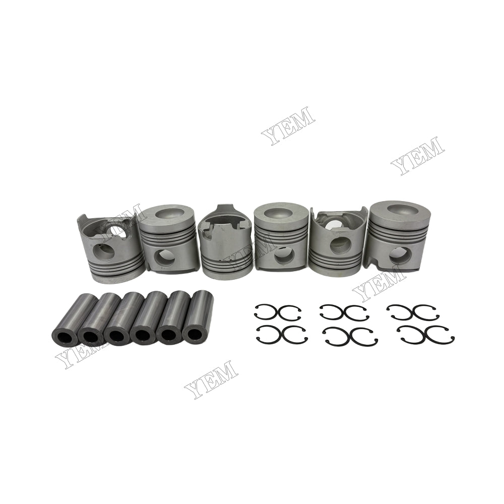 YEM Parts 13211-2620 13216-2240 Piston + Pin for Hino H06CT Diesel Engine Spare Parts For Hino