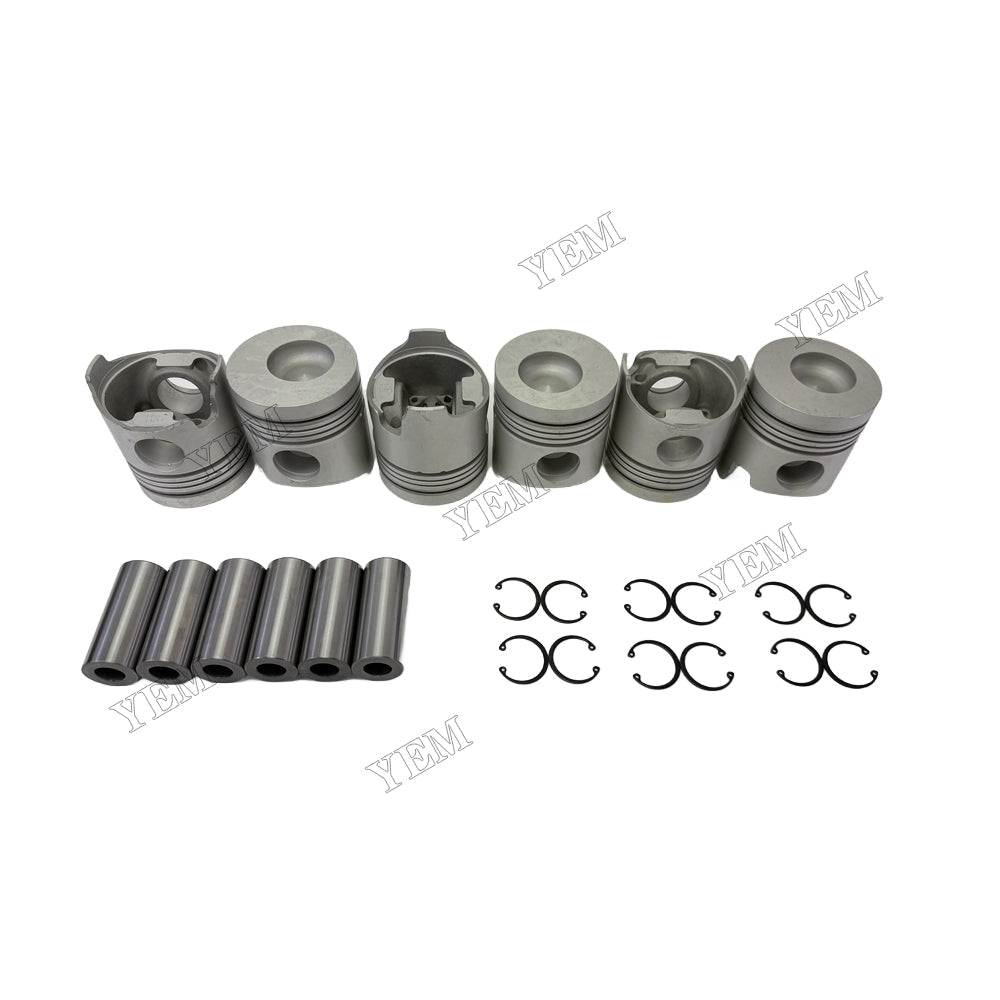 YEM Parts 13211-2620 13216-2240 Piston + Pin for Hino H06CT Diesel Engine Spare Parts For Hino