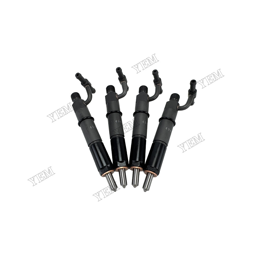 YEM Parts 4 PCS Fuel Injector 4955572 4944482 4089877 for Cummins Engine B3.3 For Cummins
