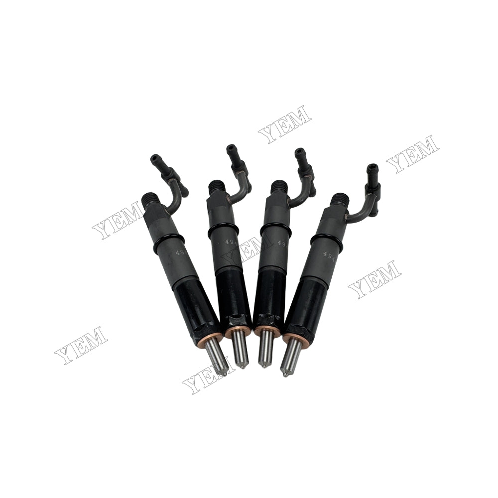 YEM Parts 4 PCS Fuel Injector 4955572 4944482 4089877 for Cummins Engine B3.3 For Cummins
