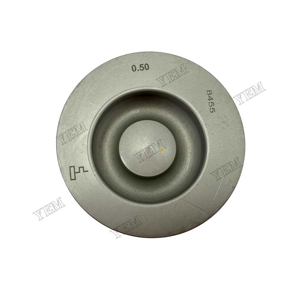 YEM Parts +0.5 Piston Kit With Ring 04284179 for Deutz Engine BF4M2012C BF4M2012 BF6M2012 For Volvo