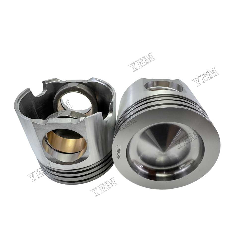 YEM Parts Piston Crown 4P5852 for Caterpillar CAT Engine 3176 3176C Excavator 345B in USA For Caterpillar