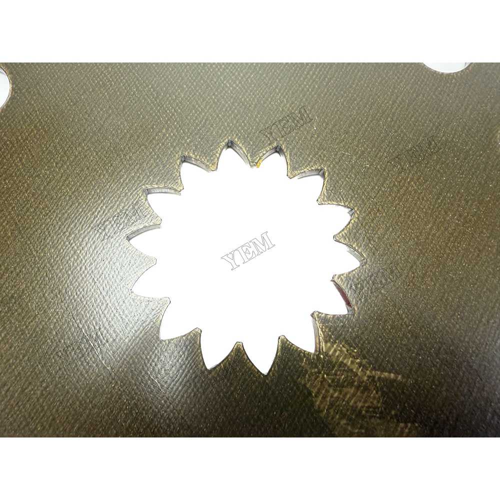 YEM Parts 14T Clutch Plate A188412 for CASE Backhoe Loader 580K 580SK 590 YEMPARTS