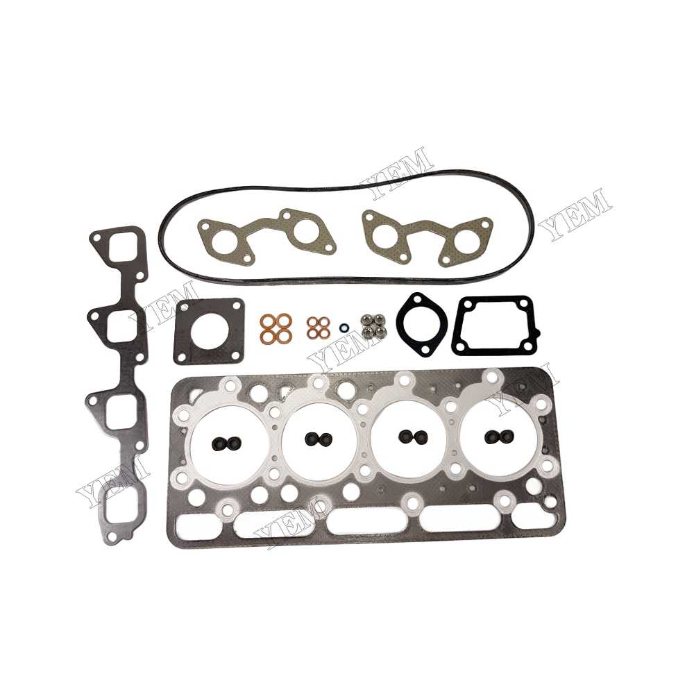 YEM Parts 07916-27736 Upper Gasket Kit for Kubota V1903 Diesel Engine Parts