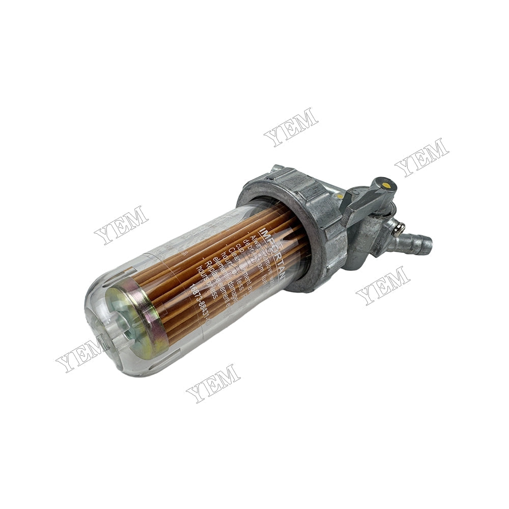 YEM Parts Fuel Filter Assembly 1497143010 for Kubota Engine E75NB3HG2 For Kubota