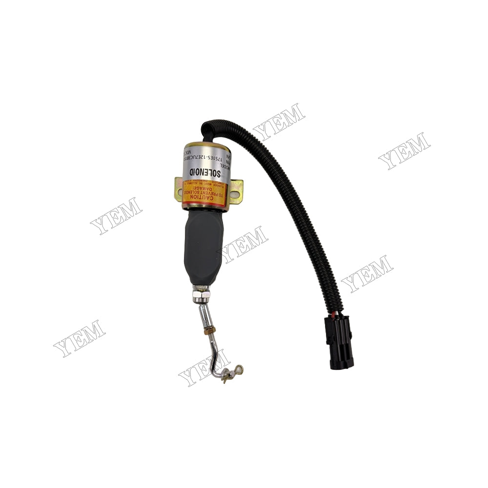 YEM Parts 12V Shutoff Stop Solenoid 1751ES-12E7UC3B1S1 1751ES12E7UC3B1S1 for Genset For Deutz