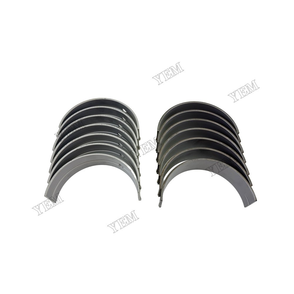 YEM Parts 1 Set Main Bearing & Thrust Plate 2881961 for Cummins Engine ISX ISX11.9 ISX12 For Cummins