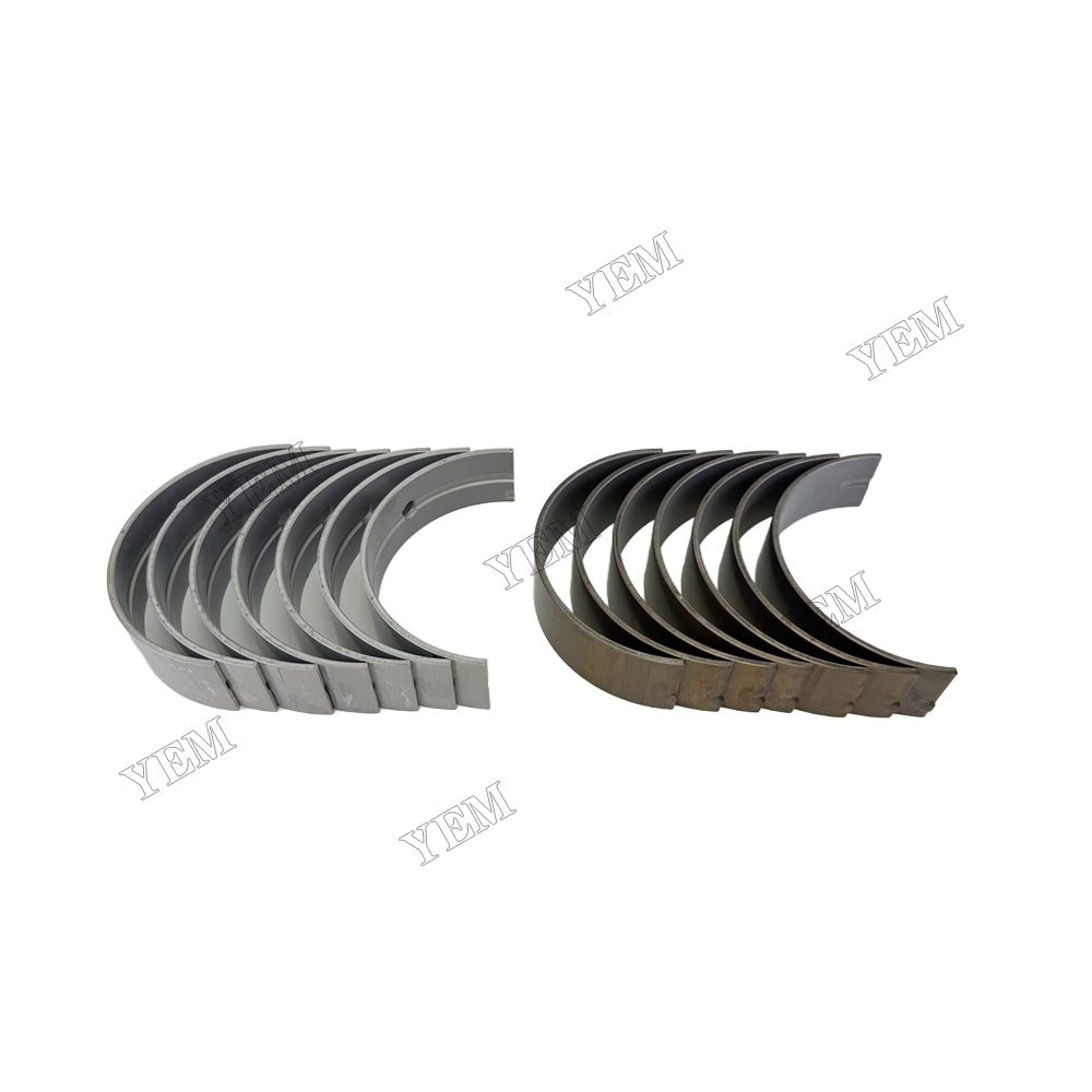 YEM Parts 1 Set Main Bearing & Thrust Plate 2881961 for Cummins Engine ISX ISX11.9 ISX12 For Cummins