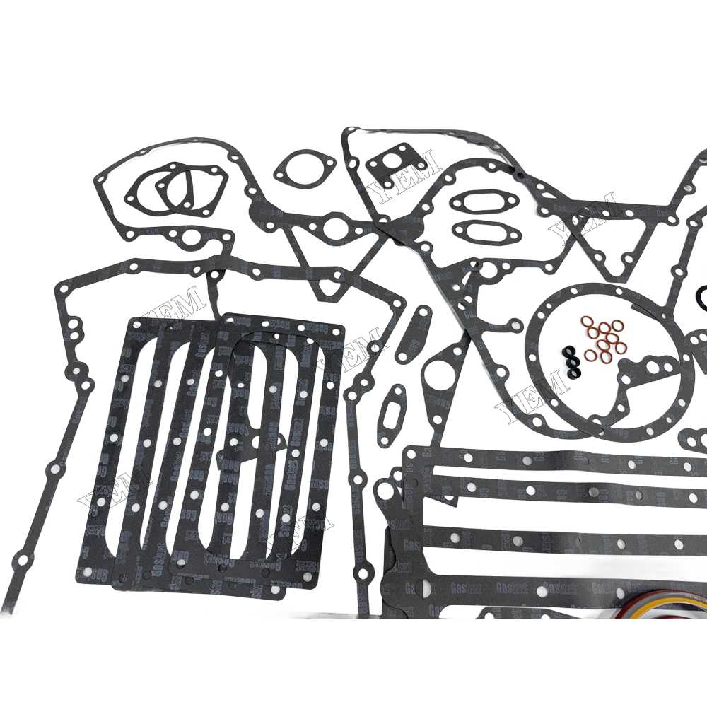 YEM Parts Fits Cummins Engine KTA50 K50 Lower Gasket Kit 3804300 Replacement New For Cummins