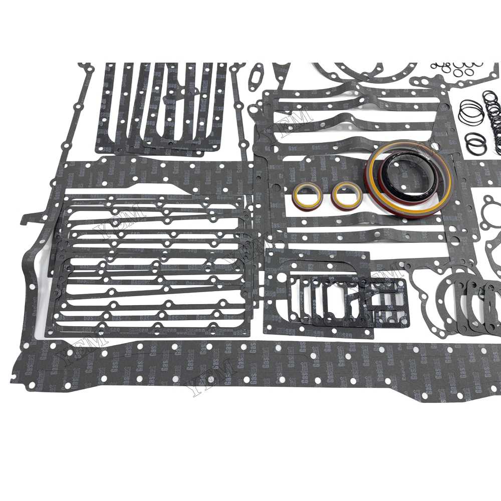 YEM Parts Fits Cummins Engine KTA50 K50 Lower Gasket Kit 3804300 Replacement New For Cummins