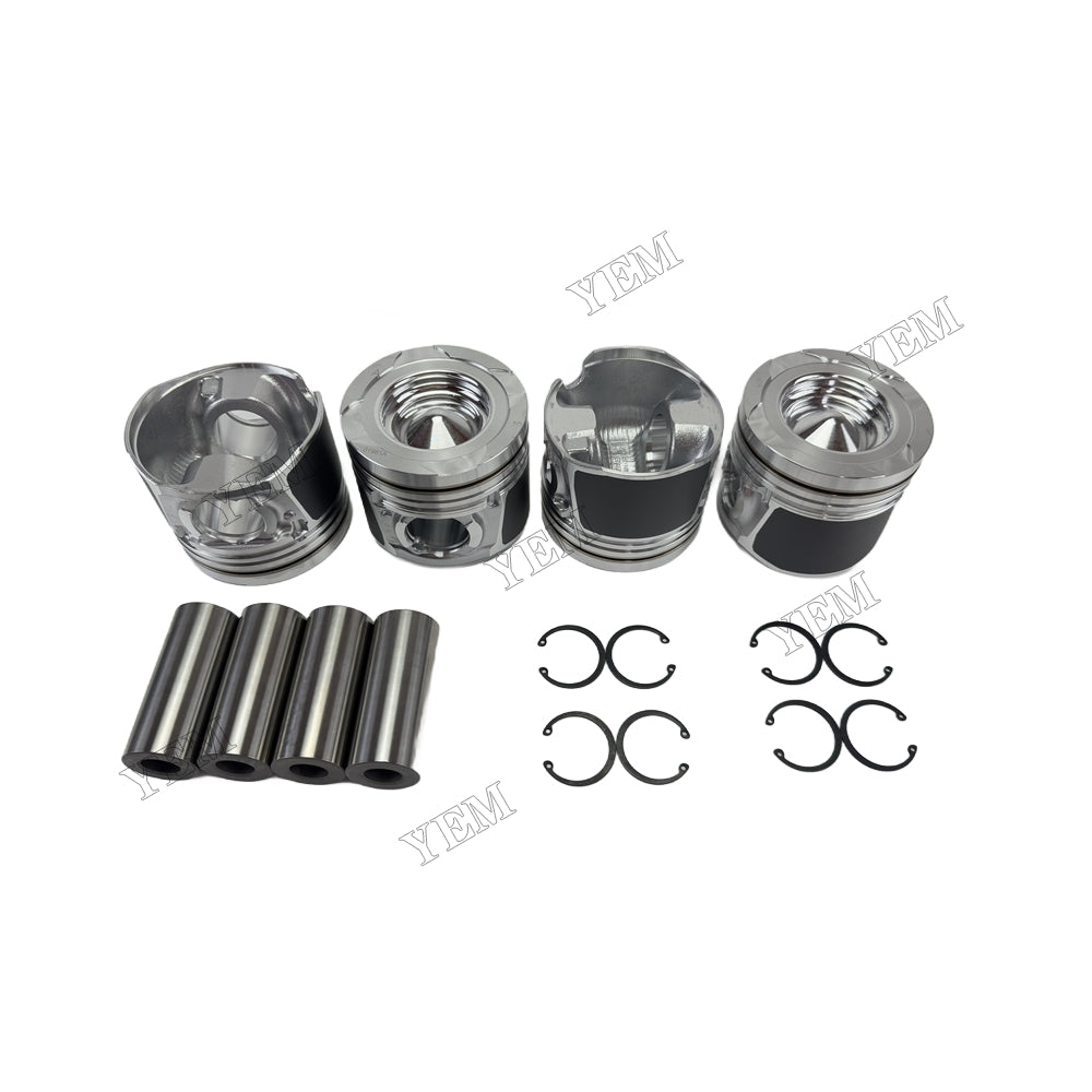 YEM Parts 130602-01961A Piston + Pin for Doosan DM02 Diesel Engine Spare Parts