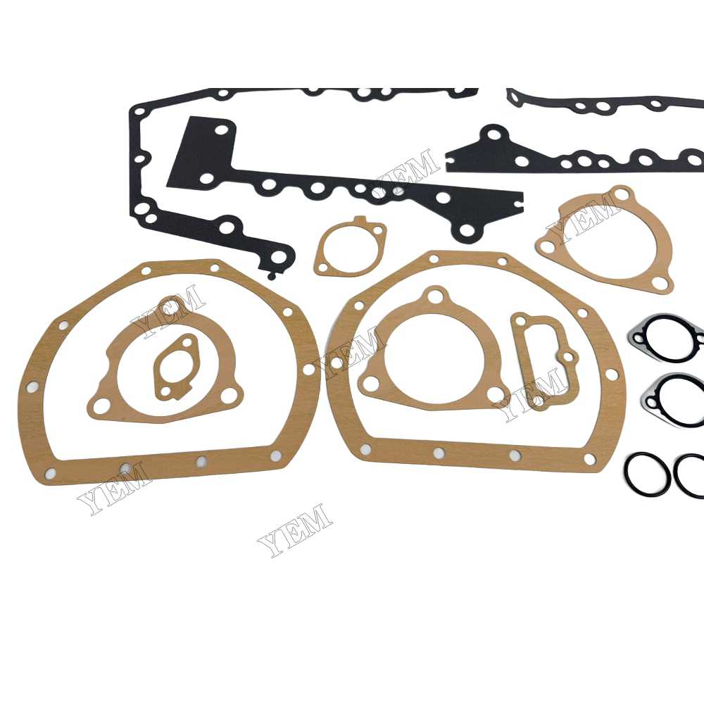 YEM Parts 463-9569 Flywheel Housing Gasket Set for Caterpillar Replacement Engine For Caterpillar