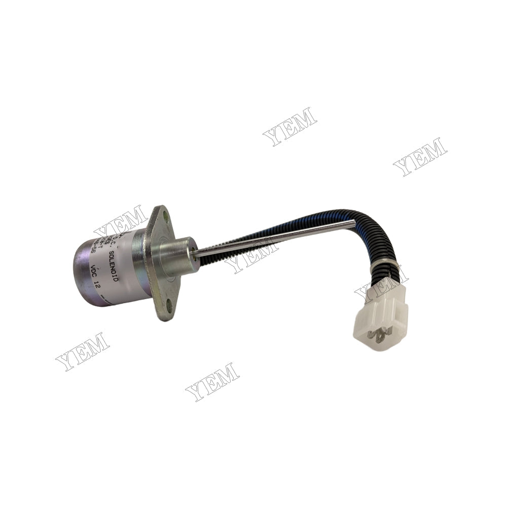 YEM Parts 12V Stop Solenoid 17490-60010 SA-4310-12 for Kubota Engine D1703 Tractor L3408 For Kubota