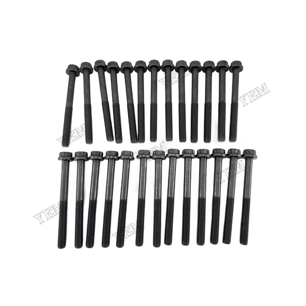 YEM Parts Cylinder Head Bolt for Hino J08E Diesel Engine Spare Parts For Hino