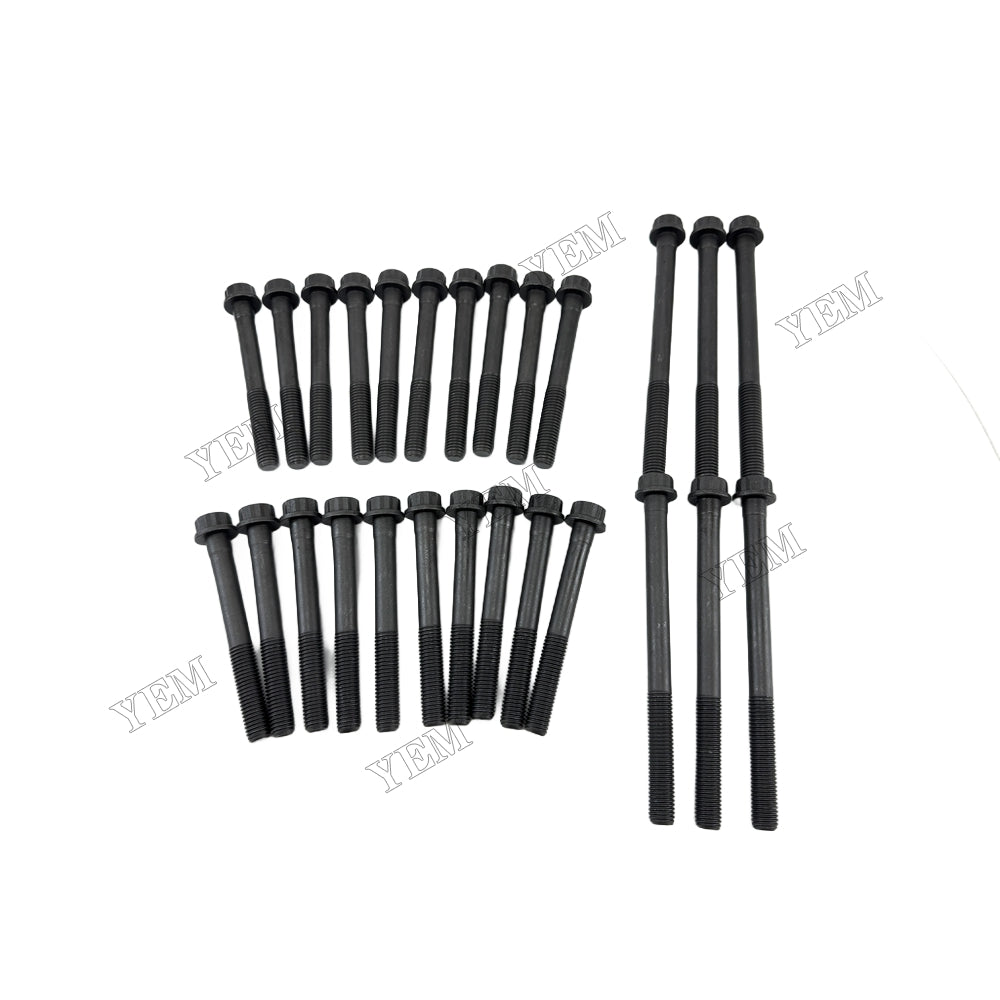 YEM Parts ME011016 ME011015 Cylinder Head Bolt for Mitsubishi 6D34 Spare Parts