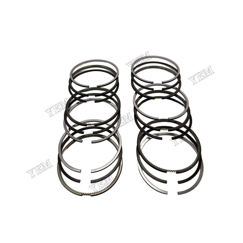 YEM Parts Piston Rings Set for Isuzu D500 Diesel Engine Spare Parts For Isuzu