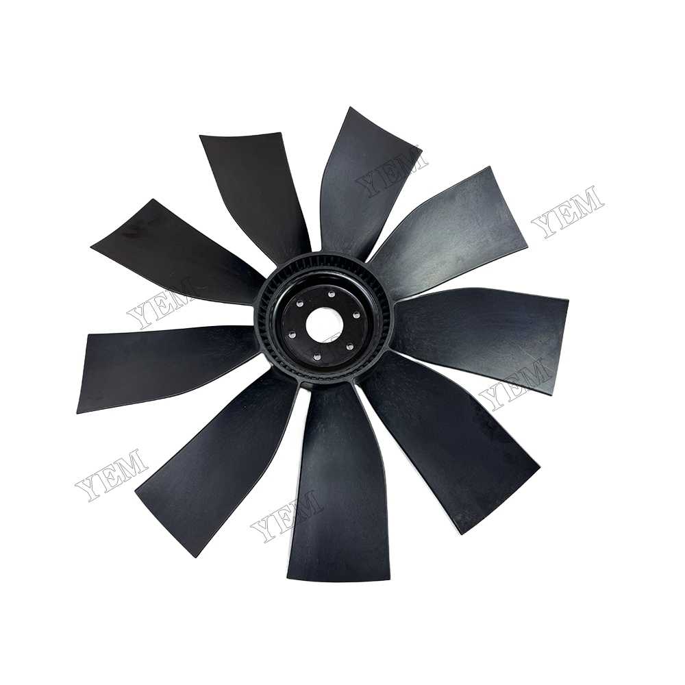YEM Parts Fan Blade 21034351 for Volvo Penta Engine TAD1340VE TAD1341VE TAD1342VE