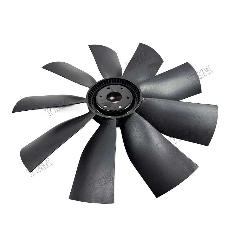 YEM Parts Fan Blade 21034351 for Volvo Penta Engine TAD1340VE TAD1341VE TAD1342VE For Komatsu