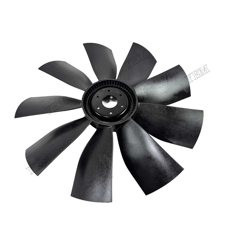 YEM Parts Fan 3828964 for Volvo Penta Marine Engine D12DA MG D9A2A TAD1240GE TAD1630V