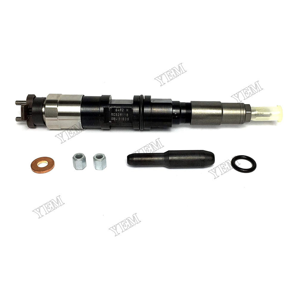 For John Deere 6068 4045 Engine E210LC E240LC E300LC 755D 1170E 624J 624K 644K 848H 670G 672G Fuel Injector RE529118 RE524382 For John Deere
