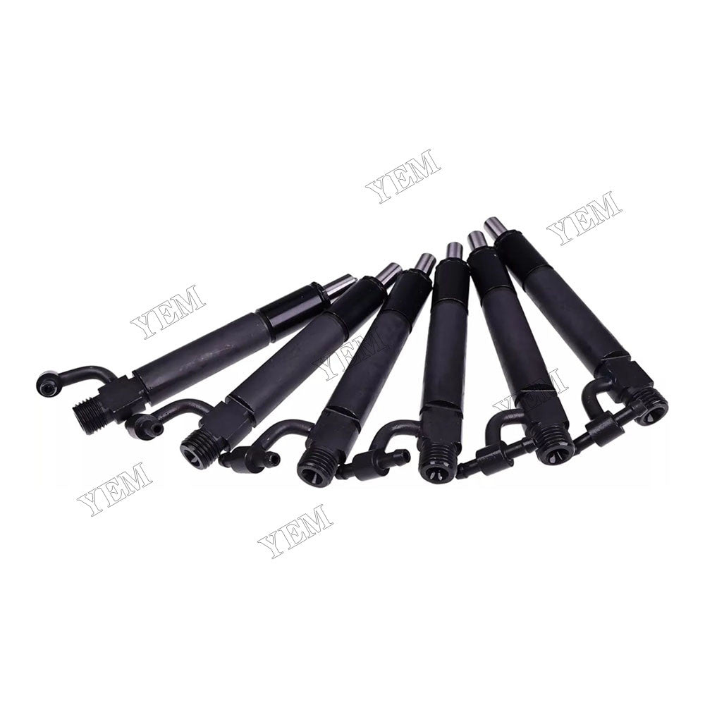 For Navistar Engine DT466 DTA466 6 PCS Fuel Injector With Nozzle 1817394C91 781800 For Navistar