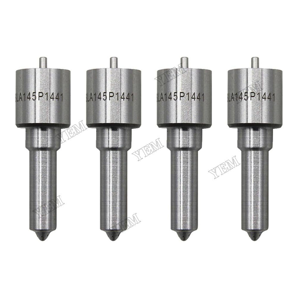 For CASE Engine F4GE9454K J604 Forklift 586G 588G 4Pcs Fuel Injector Nozzle DSLA145P1441 2856255 8094756 504254390 For Case