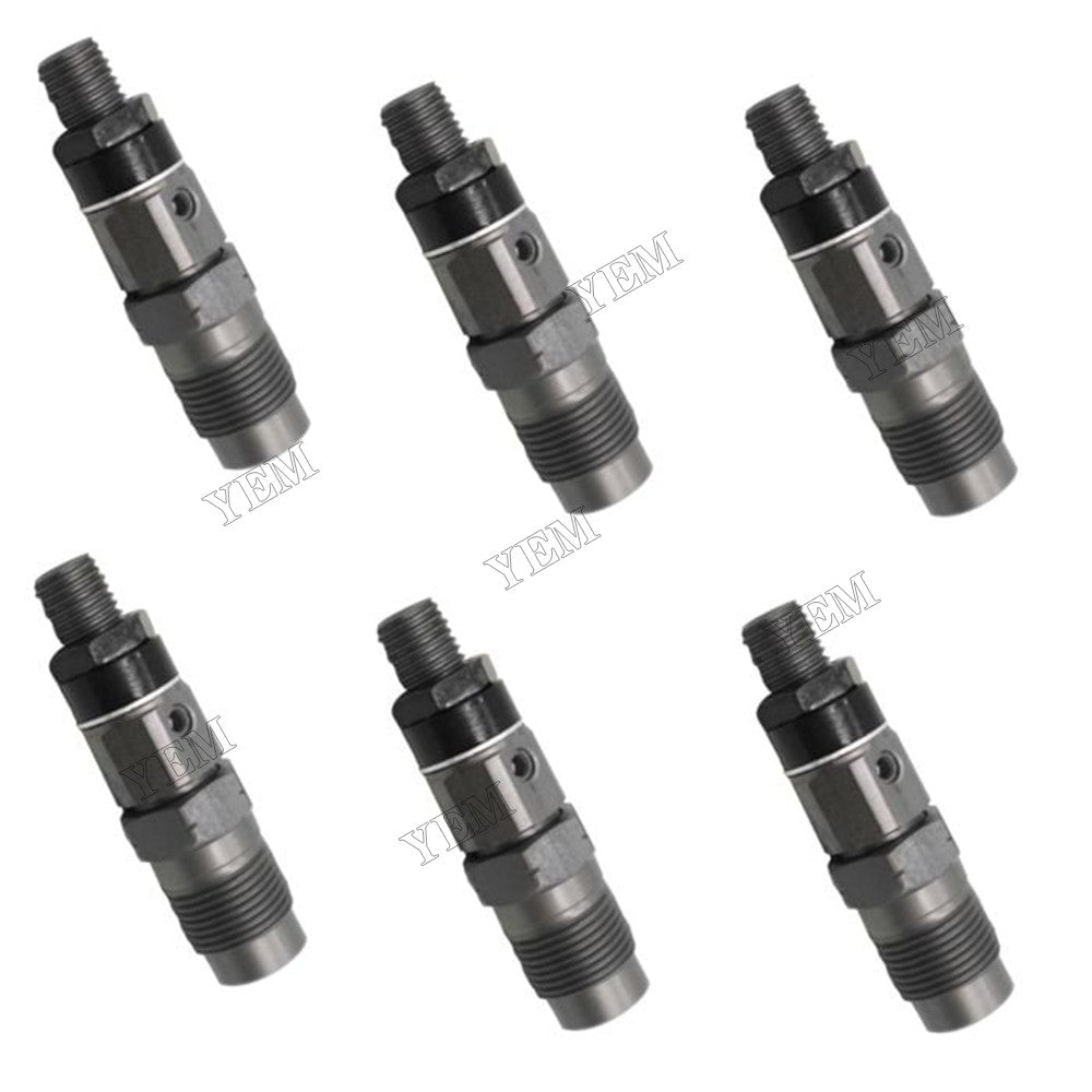 For Toyota Engine 1HZ 2C Land Cruiser 4.2L 6 Pcs Fuel Injector 093500-3400 23600-64050