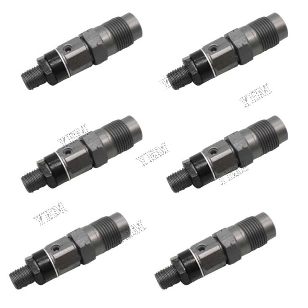 For Toyota Engine 1HZ 2C Land Cruiser 4.2L 6 Pcs Fuel Injector 093500-3400 23600-64050 For Toyota