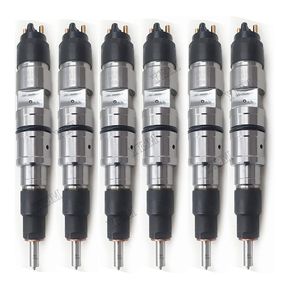 For Volvo Engine TAD560VE TAD561VE Truck DE FE FL 4 Pcs Fuel Injector 21006084