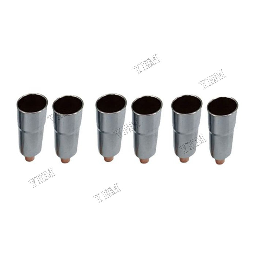 For Hino Engine J05C J07C J07E J08C S05C 6Pcs Injector Sleeve N481-11176-1190 11176-1190 For Hino