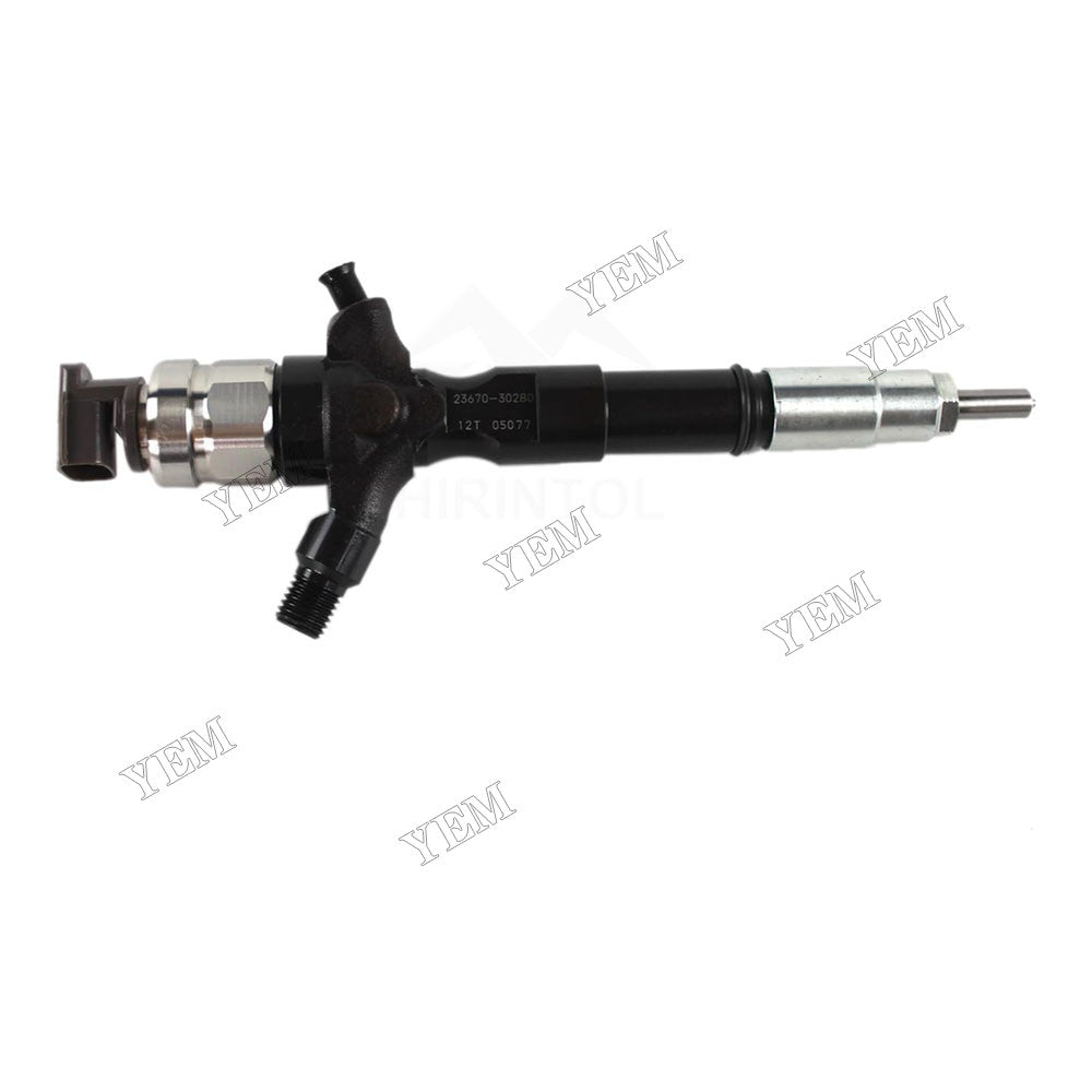 For Toyota Engine 2KD-FTV 1KD-FTV Bus Hiace Truck Hilux Vehicle Land Cruiser Fuel Injector 095000-7780 095000-8290 23670-0L050 For Toyota