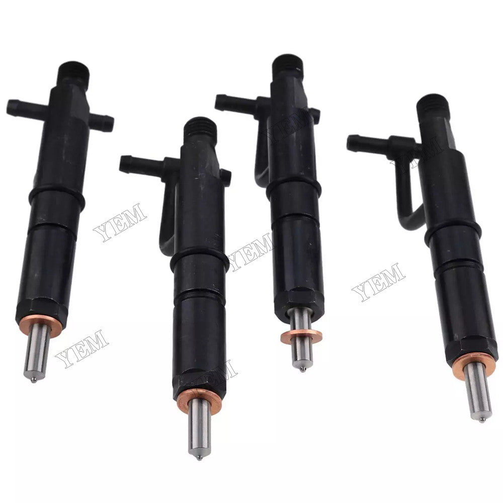 For Isuzu Engine 4JA1 4JB1 4JC1 Hitachi Excavator EX40 EX45 EX60UR 4Pcs Fuel Injector 8944422241 For Isuzu