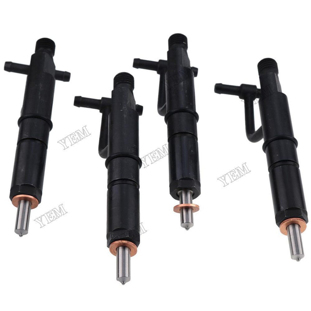 For Isuzu Engine 4JA1 4JB1 4JC1 Hitachi Excavator EX40 EX45 EX60UR 4Pcs Fuel Injector 8944422241 For Isuzu