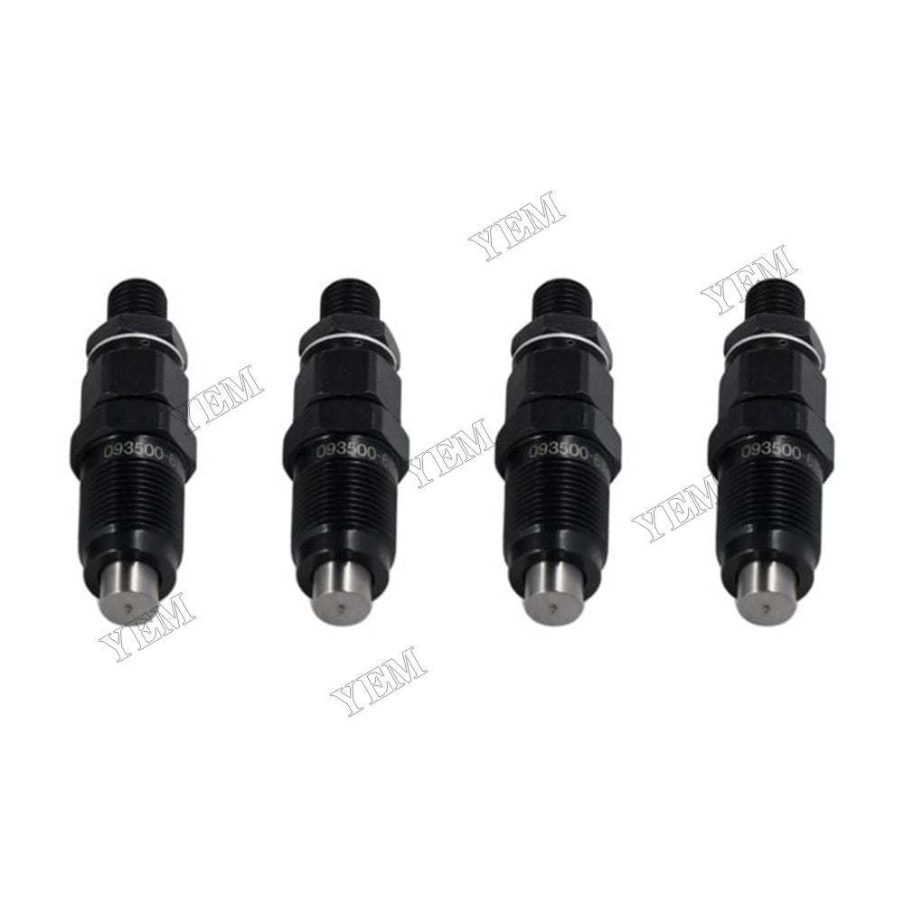 For Toyota Engine 1KZ-TE Prado Hilux 4 Pcs Fuel Injector Nozzle 093500-6190 For Toyota
