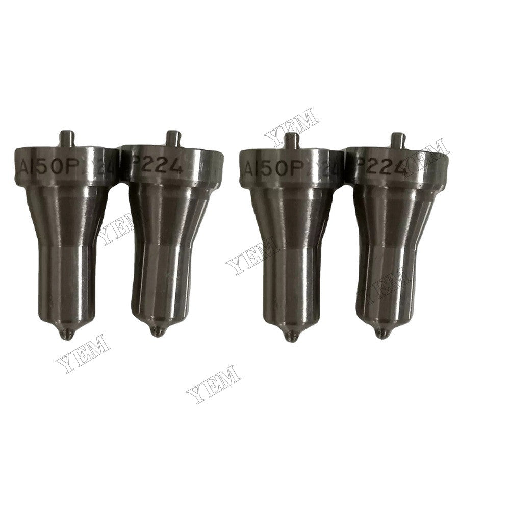 For Yanmar Engine 4JH-HTE 4 Pcs/Lot Fuel Injector Nozzles DLLA150P244 150P244JO For Yanmar