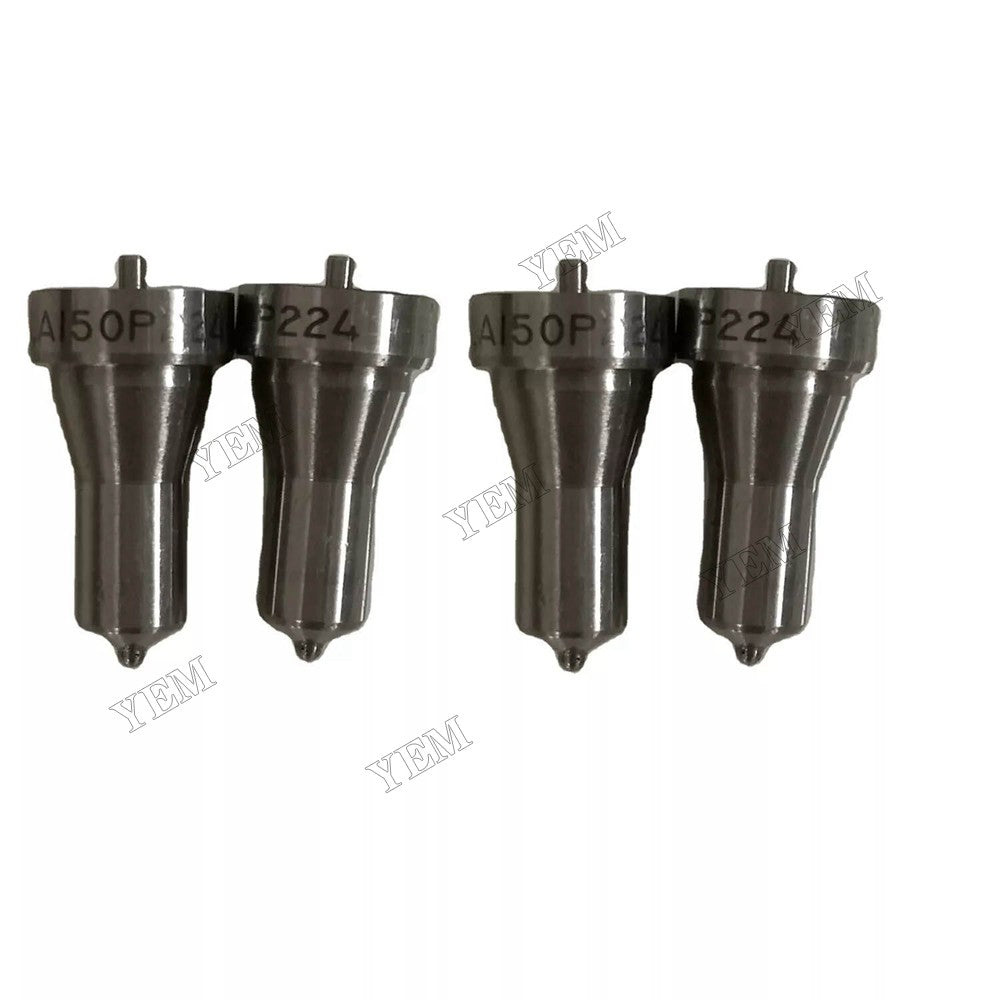 For Yanmar Engine 4JH-HTE 4 Pcs/Lot Fuel Injector Nozzles DLLA150P244 150P244JO For Yanmar