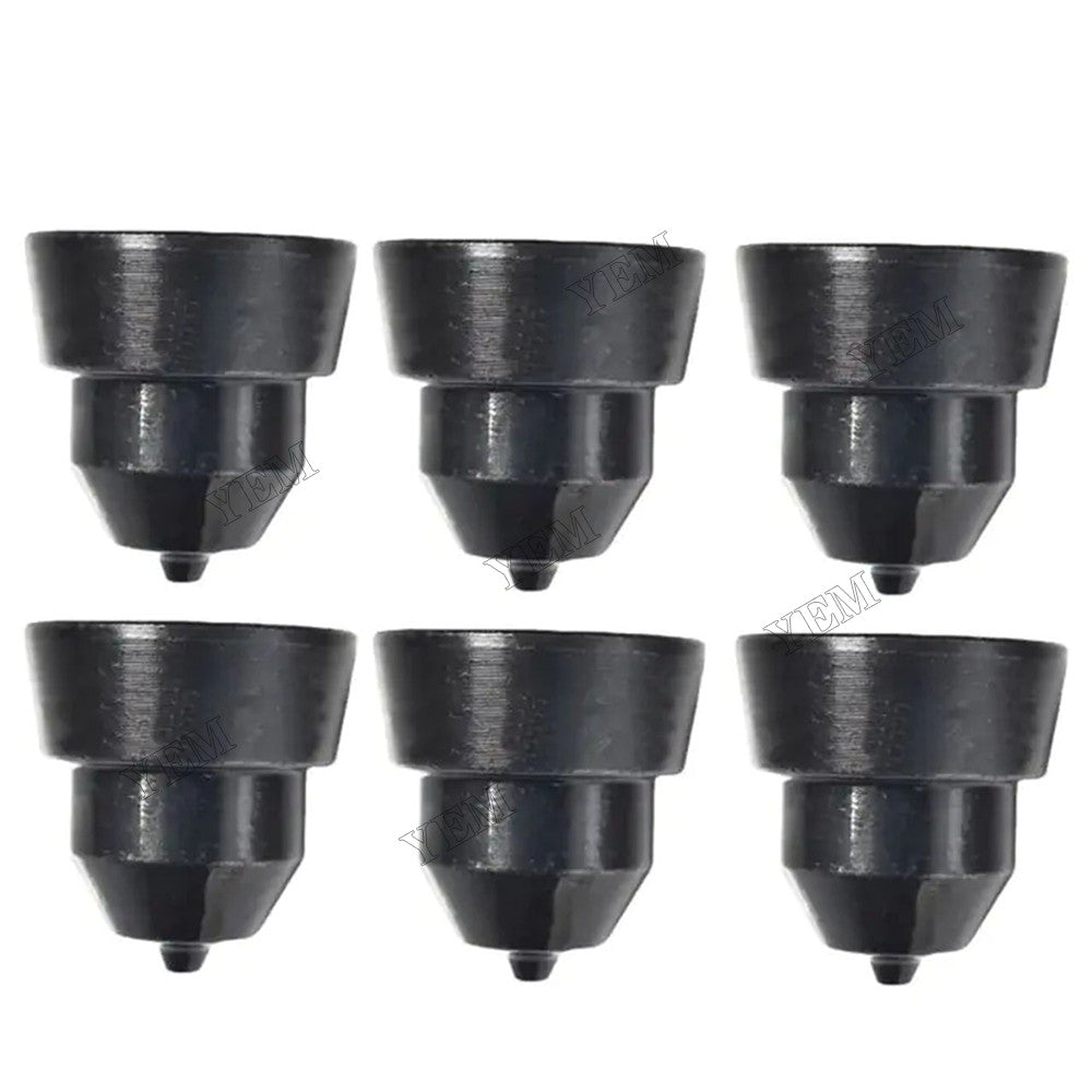 For Cummins L10 N14 Engine Dodge Ram 3500 2500 4500 5500 Freightliner MT45 MT55 6 Pcs Injector Cone Sac Cup 3073753