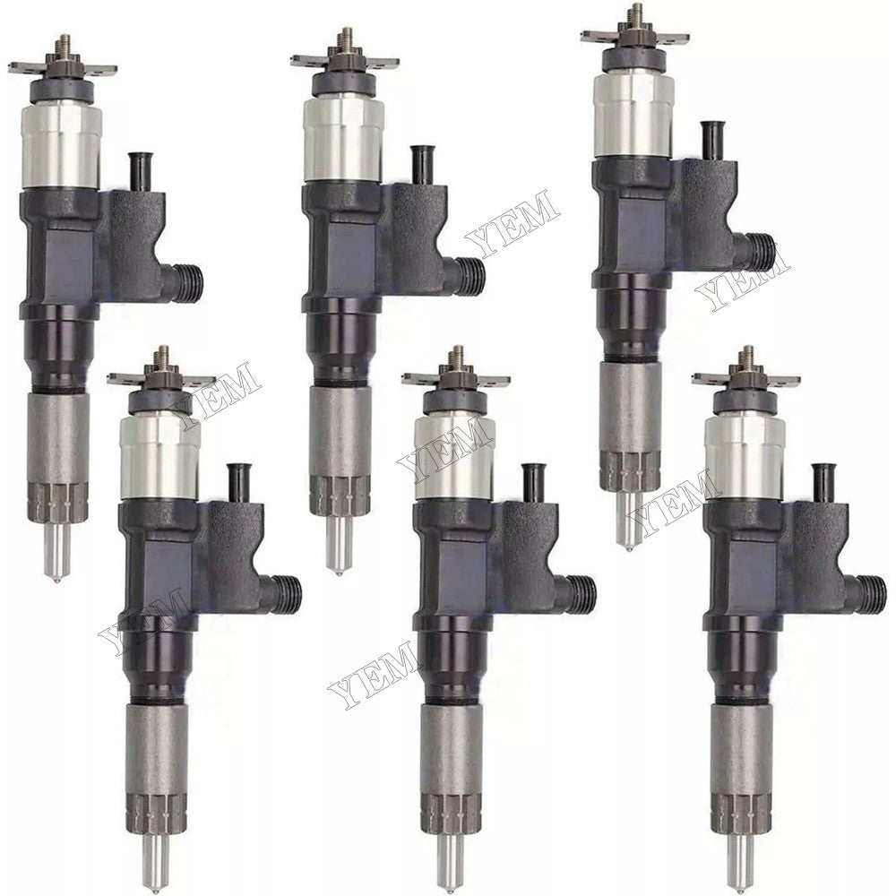 For Isuzu Engine 6UZ1 6WG1-TC 6WF1 Denso Fuel Injector 095000-1560 8-98259287-0 For Isuzu