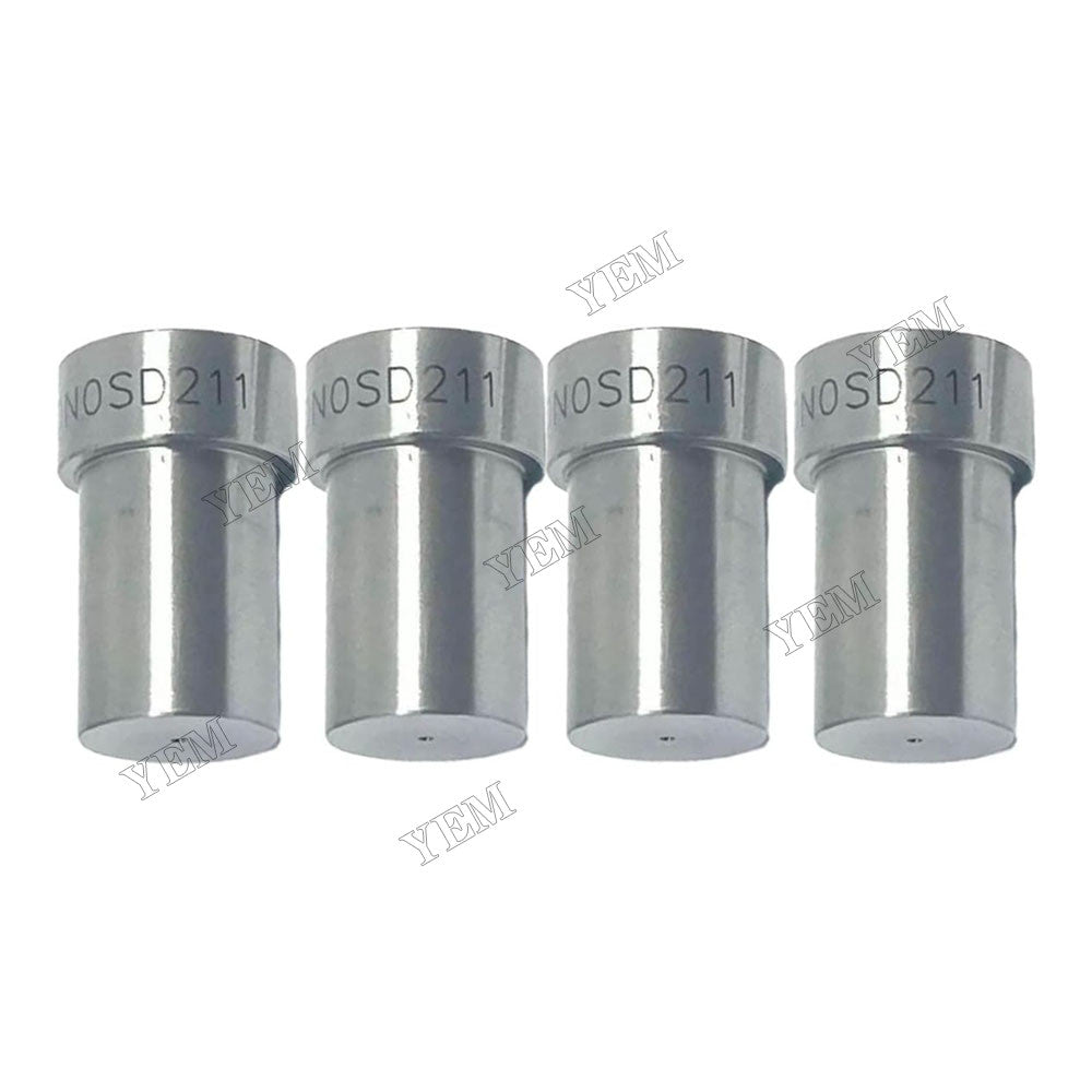 For Hatz D95 E75 E573 E780 Z782 Deutz FM414 FM417 Eicher EDK2 EDK2-12T 4 Pcs Fuel Injector Nozzle DN0SD21 For Deutz