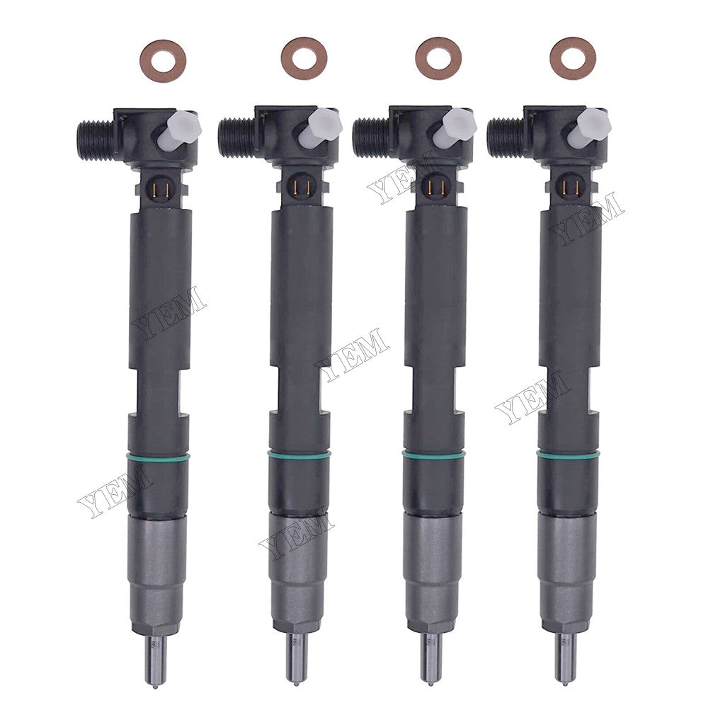 For Doosan D24 D18 Bobcat Excavator E45 E55 E85 E57W E50 E42 E35 4PCS Fuel Injector 400903-00074D 7275454 28337917 For Bobcat