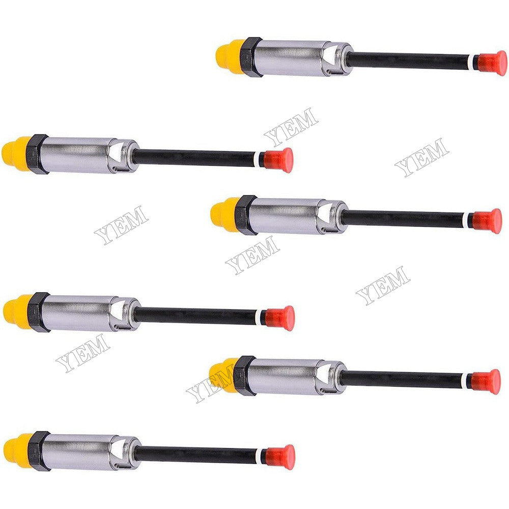 For Caterpillar CAT Engine 3306 3306B 3306C Excavator 235B 235C 235D 350 L 6 Pcs Fuel Injector 0R-3591 For Caterpillar
