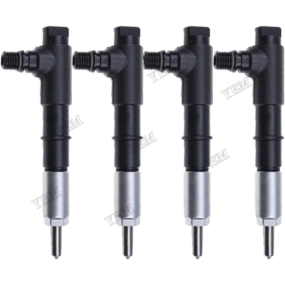 For Kubota Engine V3300 V3800 Hyundai Loader HSL800-7 4Pcs Fuel Injector 1G514-53003 For Kubota