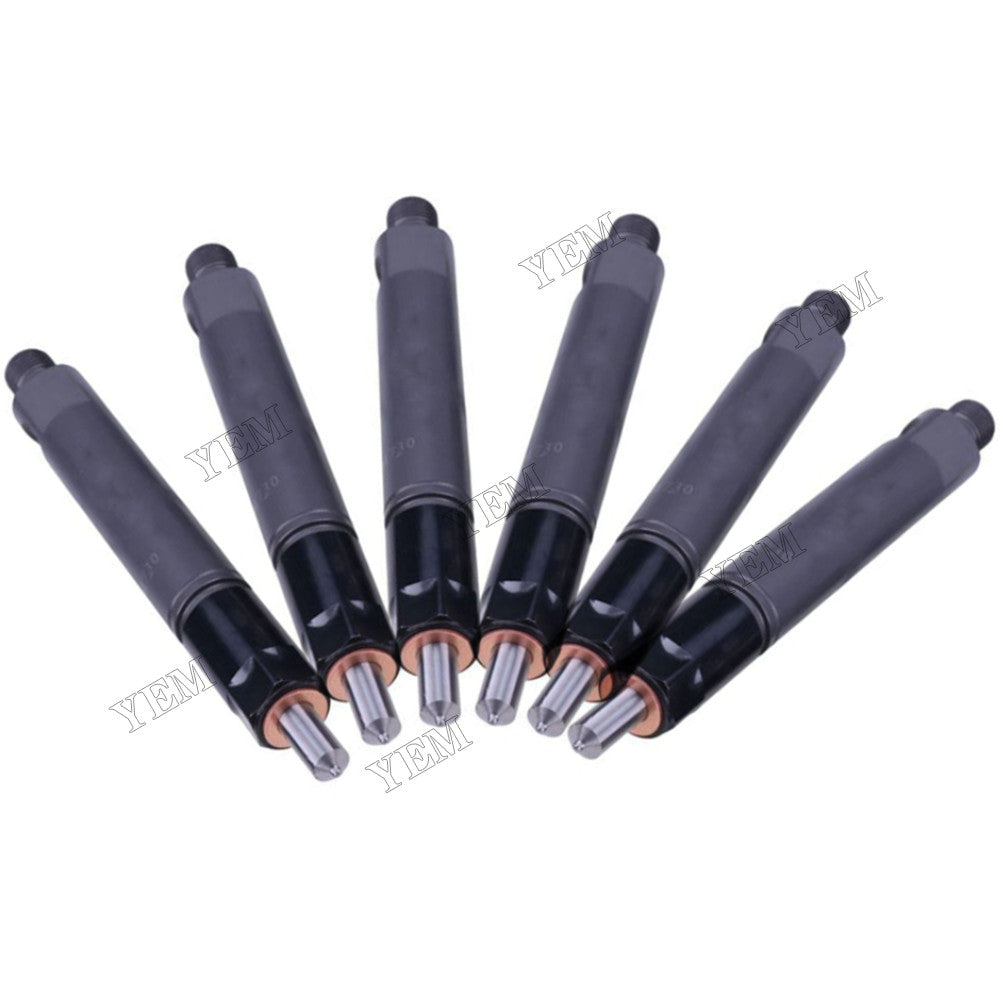 For Volvo Engine TD102 TD103E Excavator EC340 EC390 Loader L150 Truck F10 FL10 6Pcs Injector VOE479443 VOE8112303