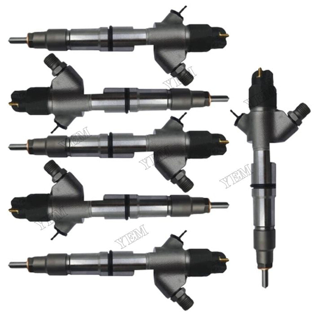 For Bosch 6PCS Fuel Injector 0445120357 For Bosch