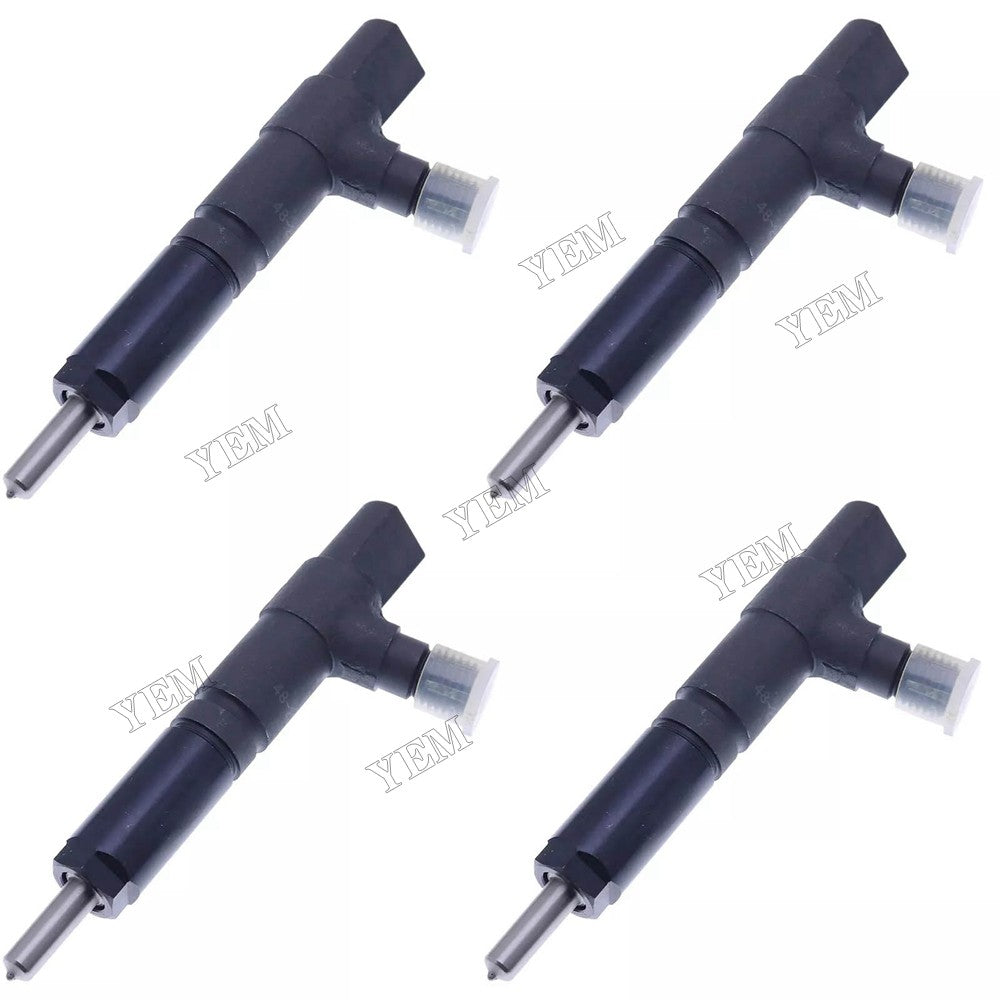 For Kubota Engine V2203 V2403 Hyundai Skid Steer Loader HSL650-7 4Pcs Fuel Injector 1G796-53000 1G796-53002 For Kubota