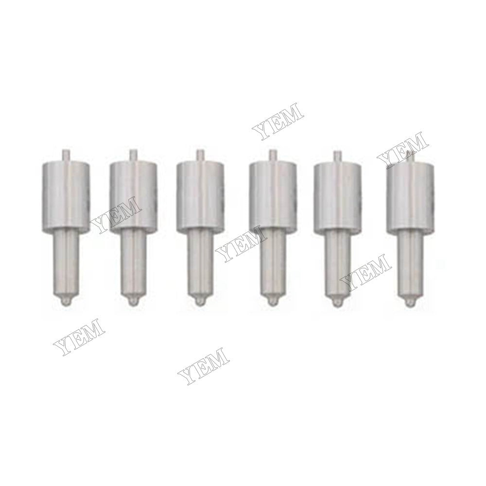 For Mitsubishi Engine 6D15T 6D14T 6016 6017 Truck Fuso FK 6 Pcs Injector Nozzle ME705439 DLLA160SN567 For Mitsubishi